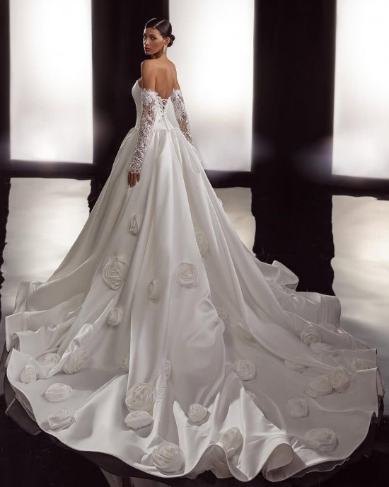 Şık Gelinlik Modeli 2