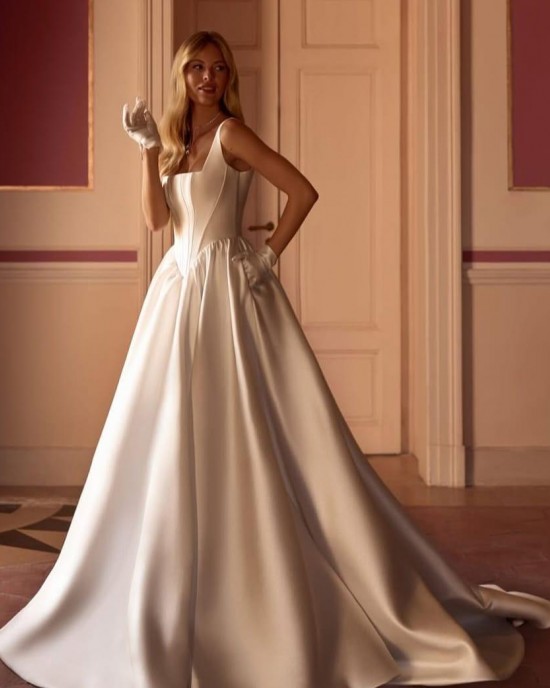 Şık Gelinlik Modeli 4