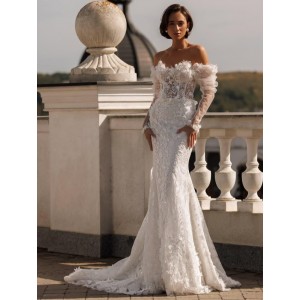 Şık Gelinlik Modeli 6