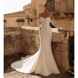 Şık Gelinlik Modeli 8