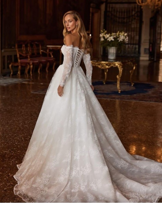 Şık Gelinlik Modeli 14