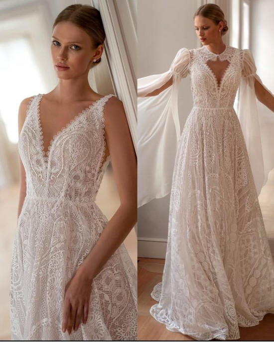 Şık Gelinlik Modeli 18