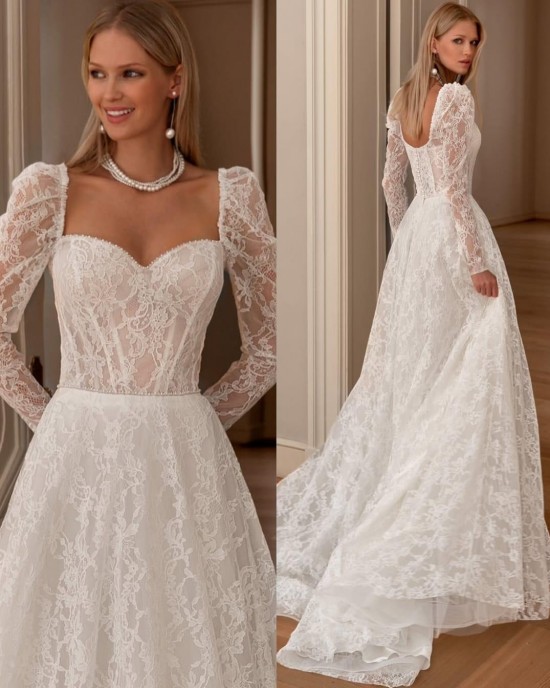 Şık Gelinlik Modeli 26