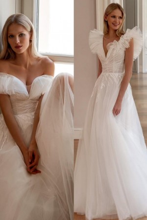 Şık Gelinlik Modeli 28