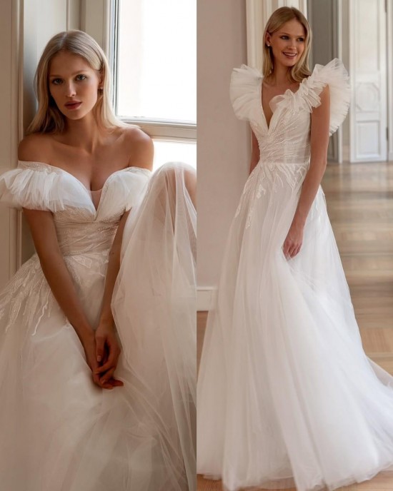 Şık Gelinlik Modeli 28