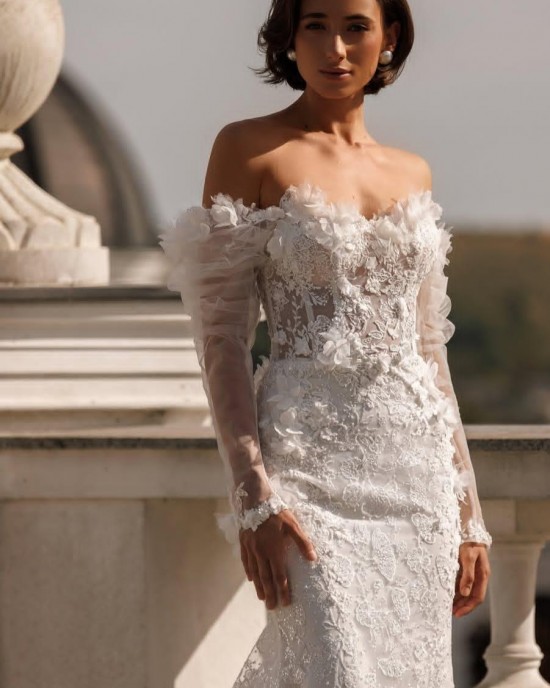 Şık Gelinlik Modeli 37