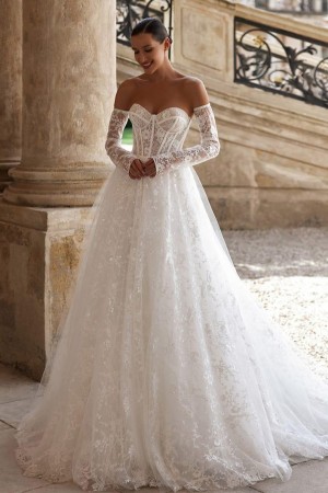 Şık Gelinlik Modeli 38