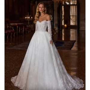 Şık Gelinlik Modeli 43