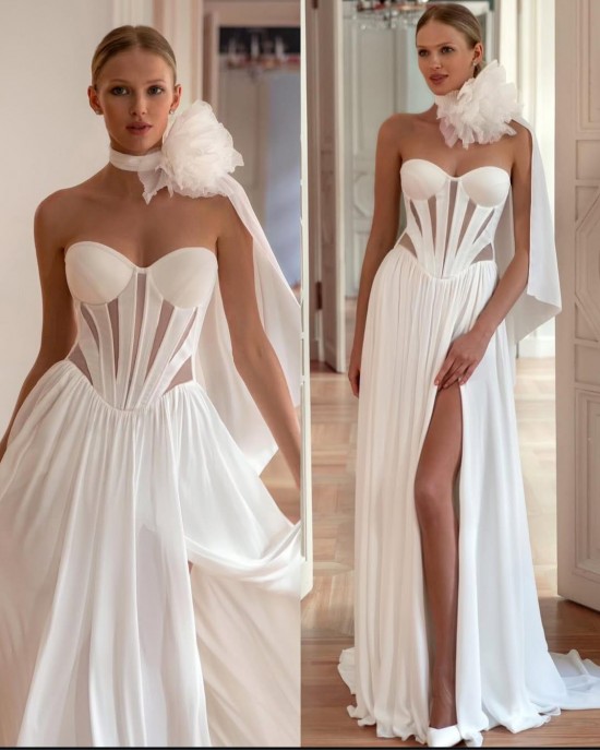 Şık Gelinlik Modeli 48