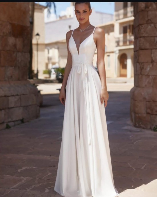 Şık Gelinlik Modeli 49