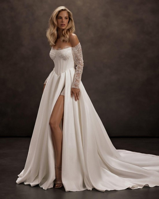 Şık Gelinlik Modeli 51