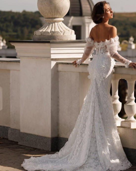 Şık Gelinlik Modeli 52