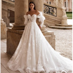 Şık Gelinlik Modeli 61