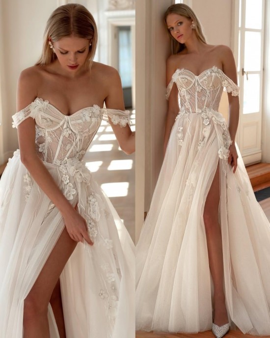 Şık Gelinlik Modeli 71