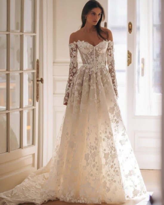 Şık Gelinlik Modeli 72