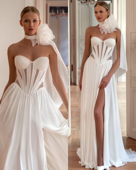 Şık Gelinlik Modeli 73