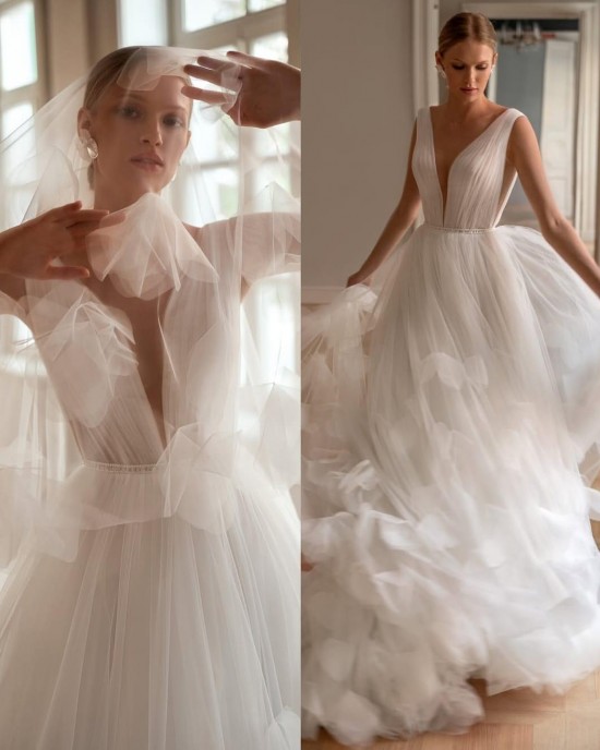 Şık Gelinlik Modeli 74