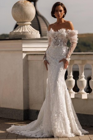 Şık Gelinlik Modeli 6