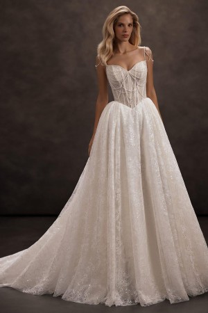 Şık Gelinlik Modeli 7