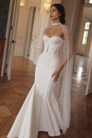 Şık Gelinlik Modeli 42