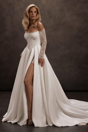 Şık Gelinlik Modeli 51