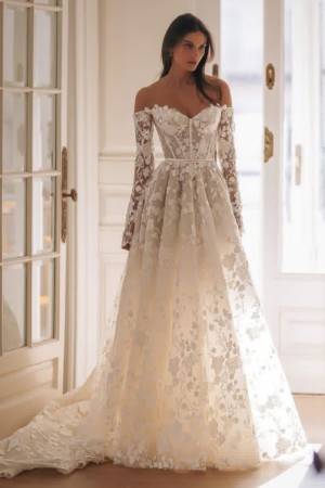 Şık Gelinlik Modeli 72