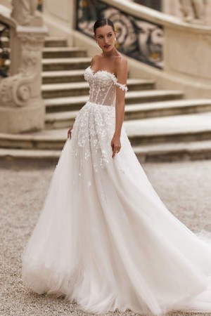 Şık Gelinlik Modeli 75