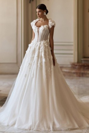 Şık Gelinlik Modeli 77